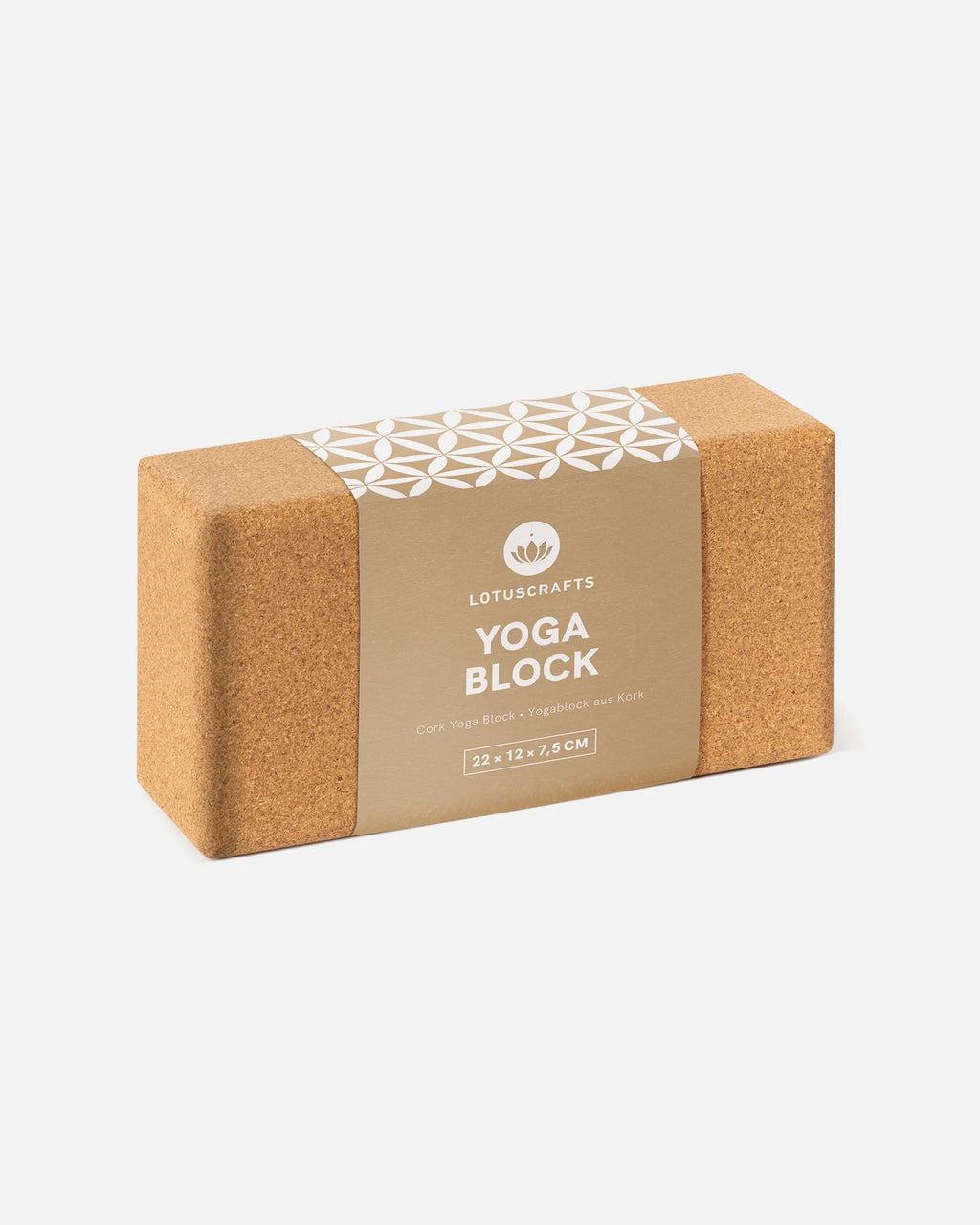 Yogablock Kork Einzeln
