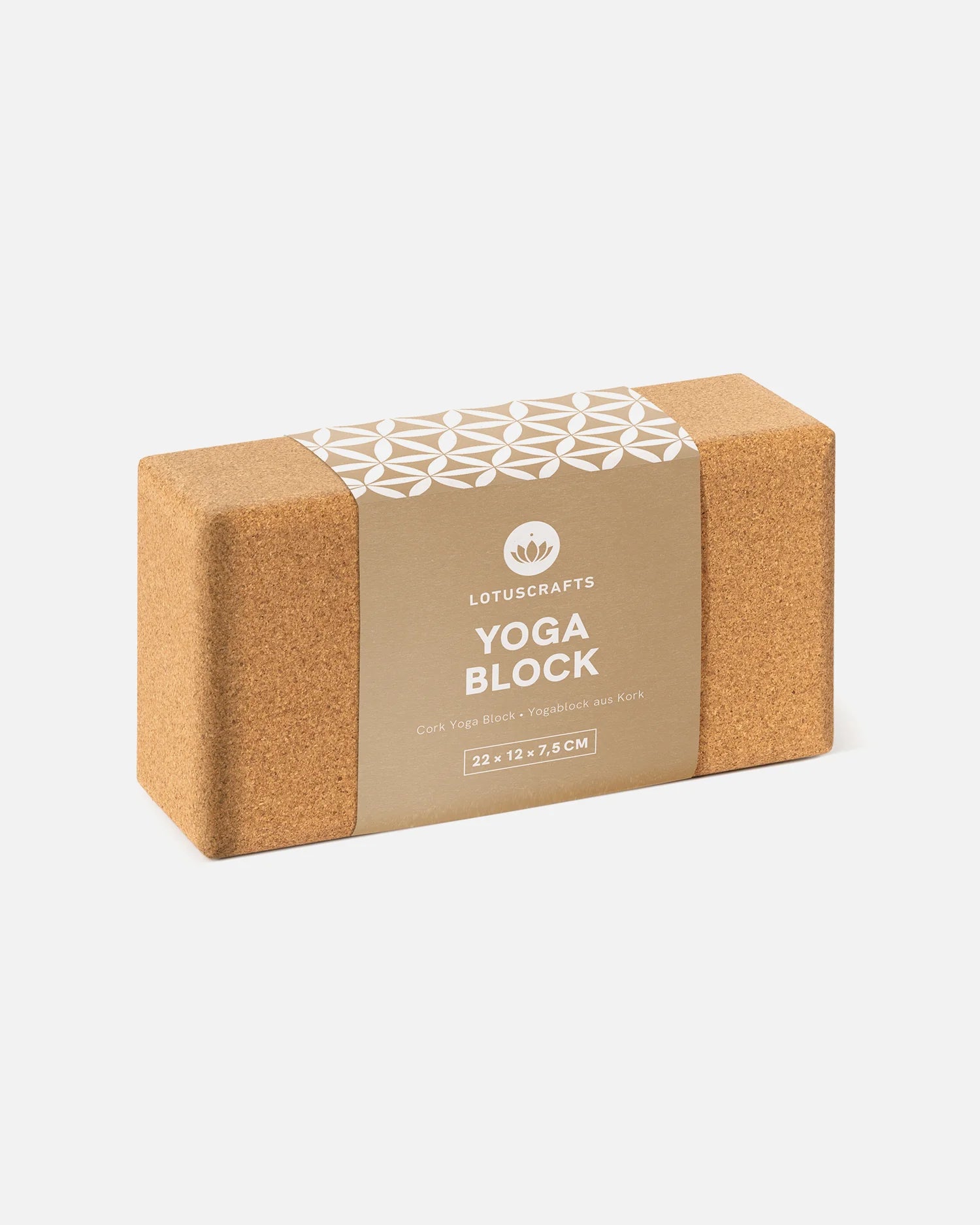 Yogablock Kork Einzeln
