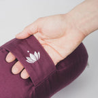 Yogakissen Halbmond Shanti