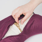 Yogakissen Halbmond Shanti